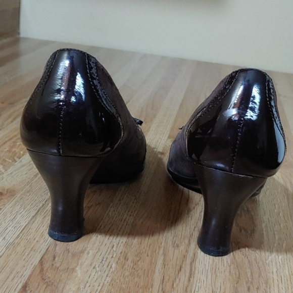 Sofft Leather & Suede Heels 7M - Picture 8 of 14